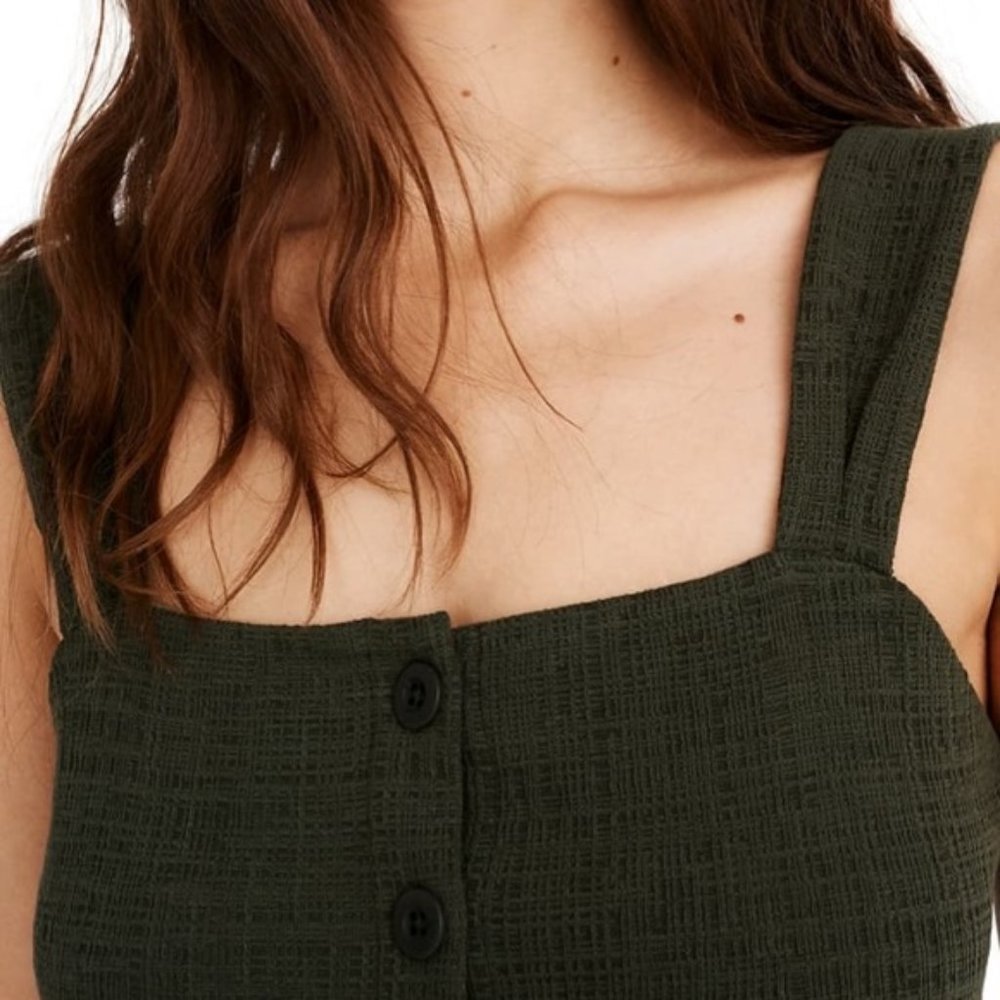 NWT Madewell Texture & Thread Jumper Dress - Picture 3 of 5